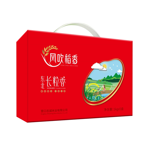 東北長粒香禮盒1kg×5